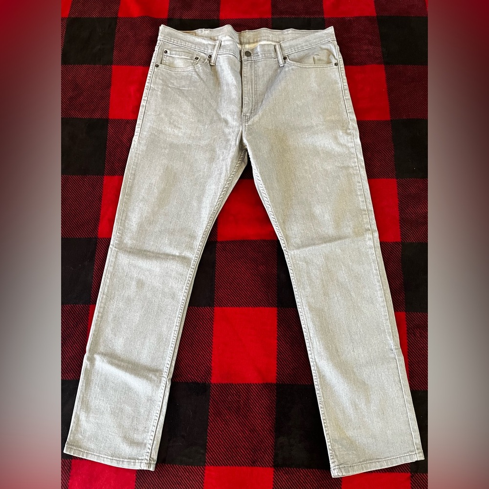 Levi’s 511 jeans size 40x32 grey men’s slim fit